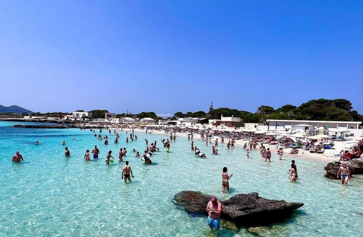 Stabilimento Lido Burrone Bed & Breakfast Favignana Exterior foto